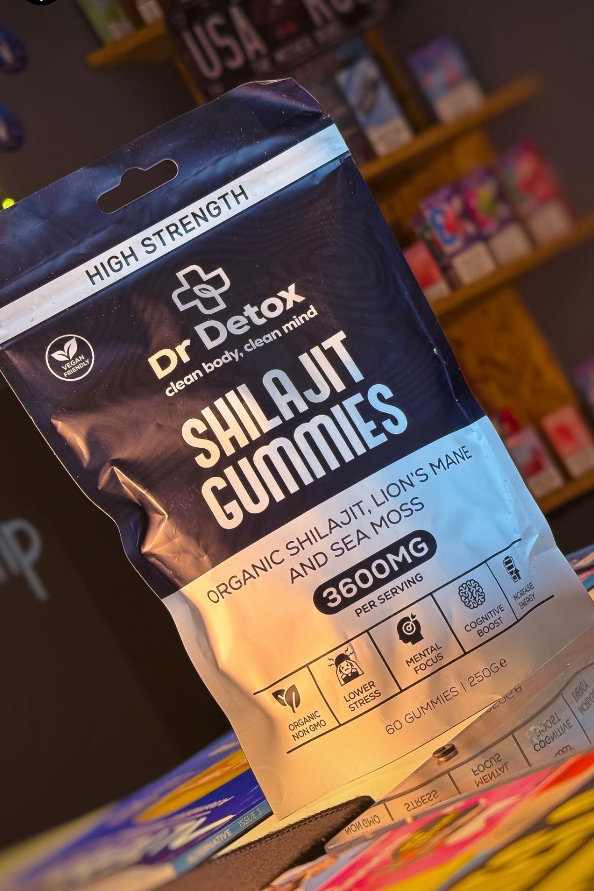 Shilajit Gummies – High Strength (3600MG)