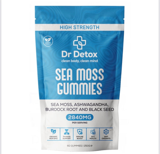 Sea Moss Gummies – High Strength (2840MG)