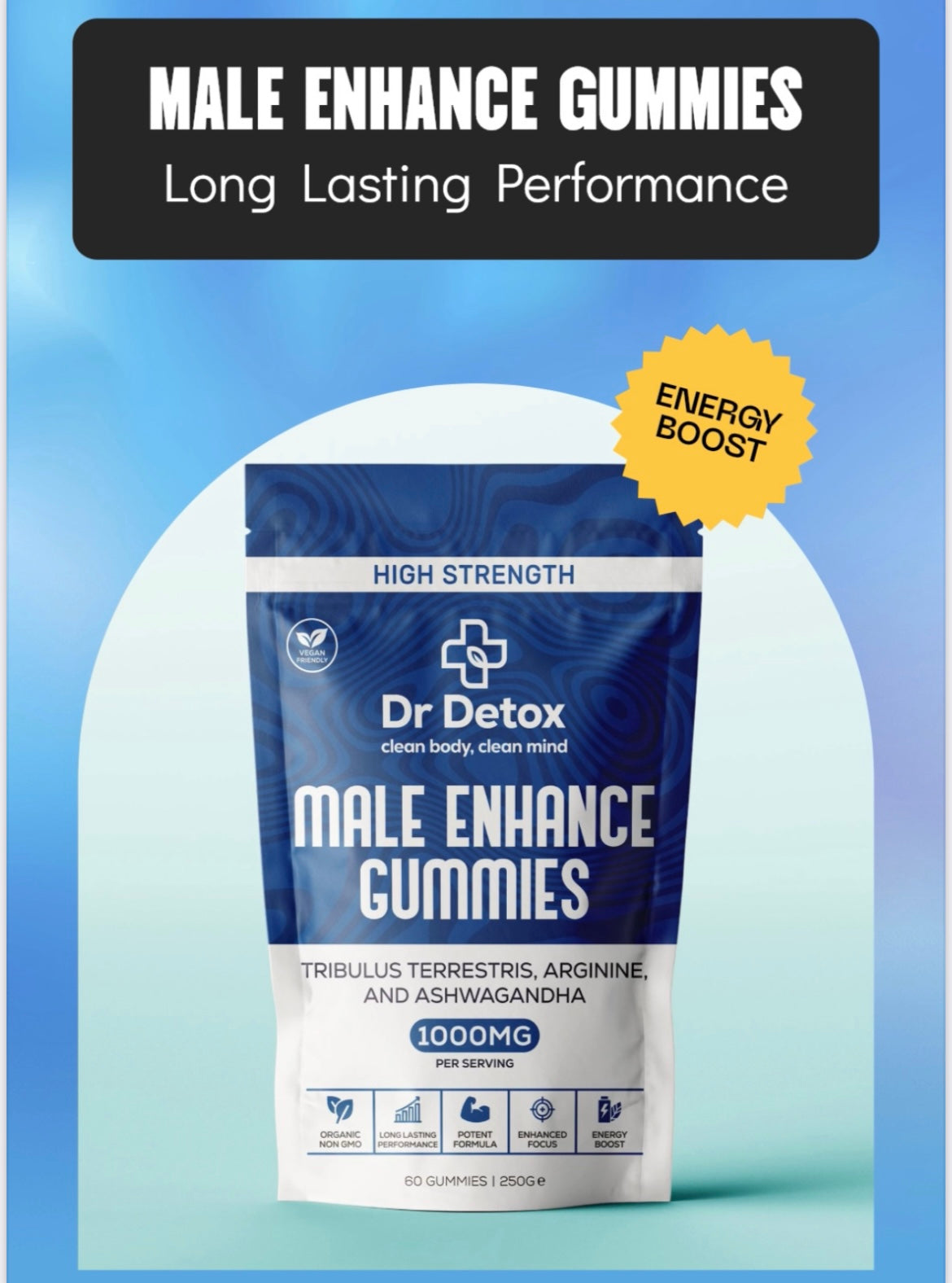 Male Enhance Gummies 1000MG